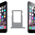 iPhone 6/6S nano sim holder (Space grey)